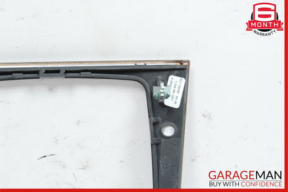08-15 Mercedes W204 C300 C350 Center Console Gear Shift Shifter Trim Bezel Wood