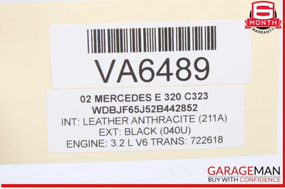 98-02 Mercedes W210 E320 Panoramic Sunroof Sun Roof Motor 2028200508 OEM