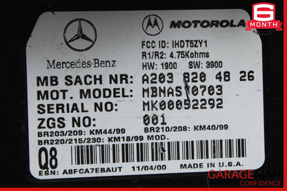 97-09 Mercedes W208 CLK430 SL550 Voice Control Communication Module Unit Audio