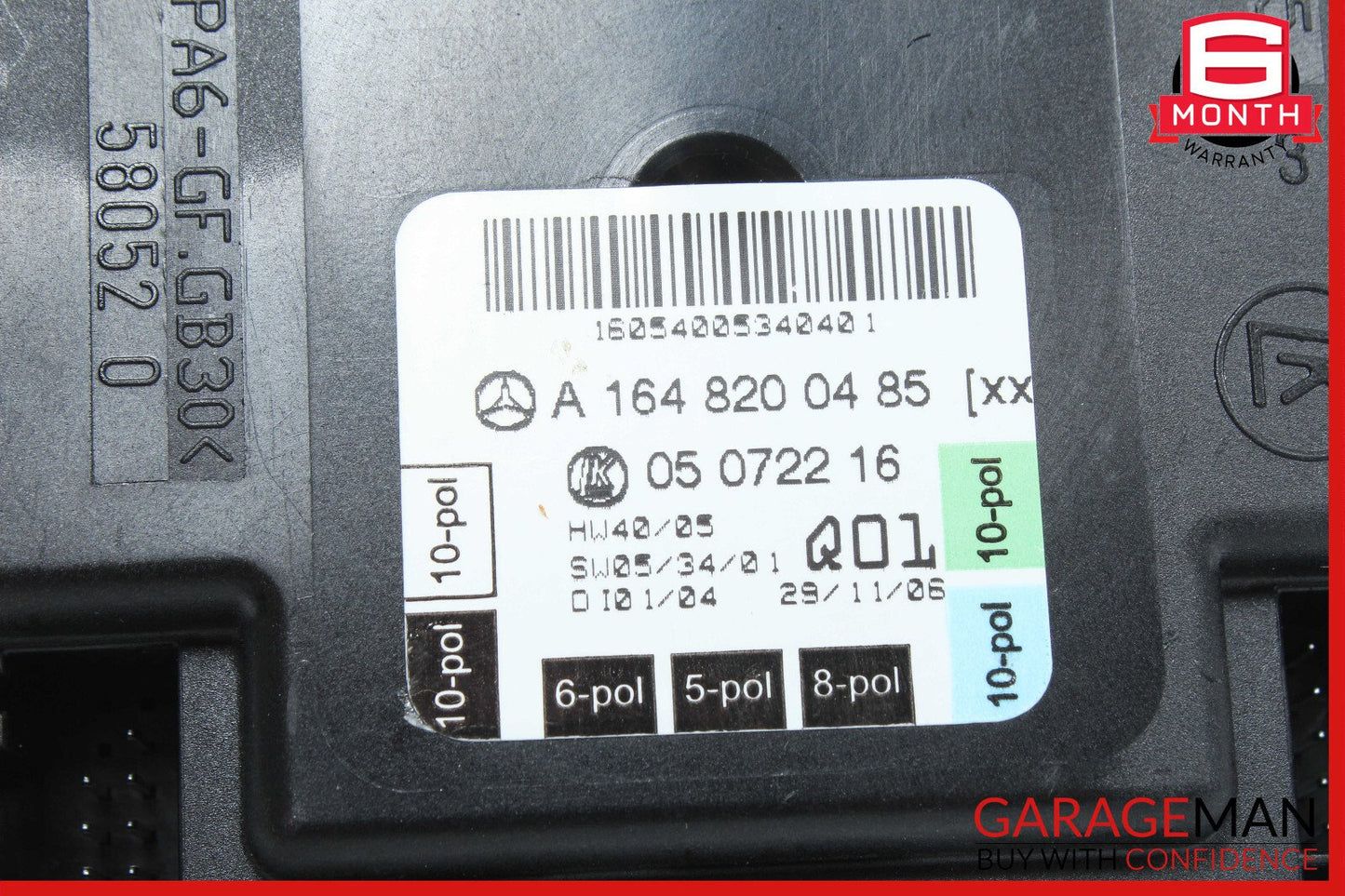 06-13 Mercedes X164 GL450 ML500 R500 Front Right Side Door Control Module OEM