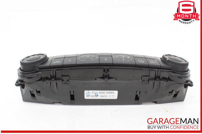 03-09 Mercedes W211 E320 Front Center Dash Temperature Climate Control Panel OEM