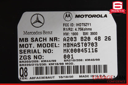 97-07 Mercedes C320 CLK430 CLK55 AMG Voice Control Communication Module Unit