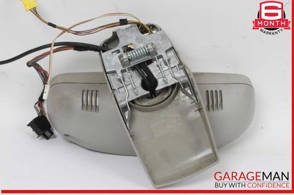 03-06 Mercedes R230 SL500 Interior Front Top Upper Rear View Mirror Black OEM
