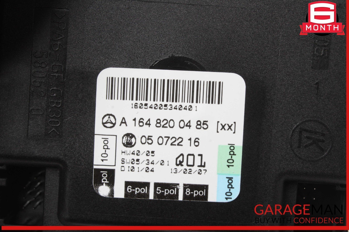 06-13 Mercedes X164 GL450 4MATIC Front Right Passenger Door Control Module OEM