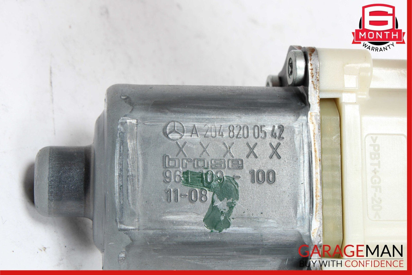 08-16 Mercedes W204 C250 GLK350 Rear Left Side Door Window Regulator Motor OEM