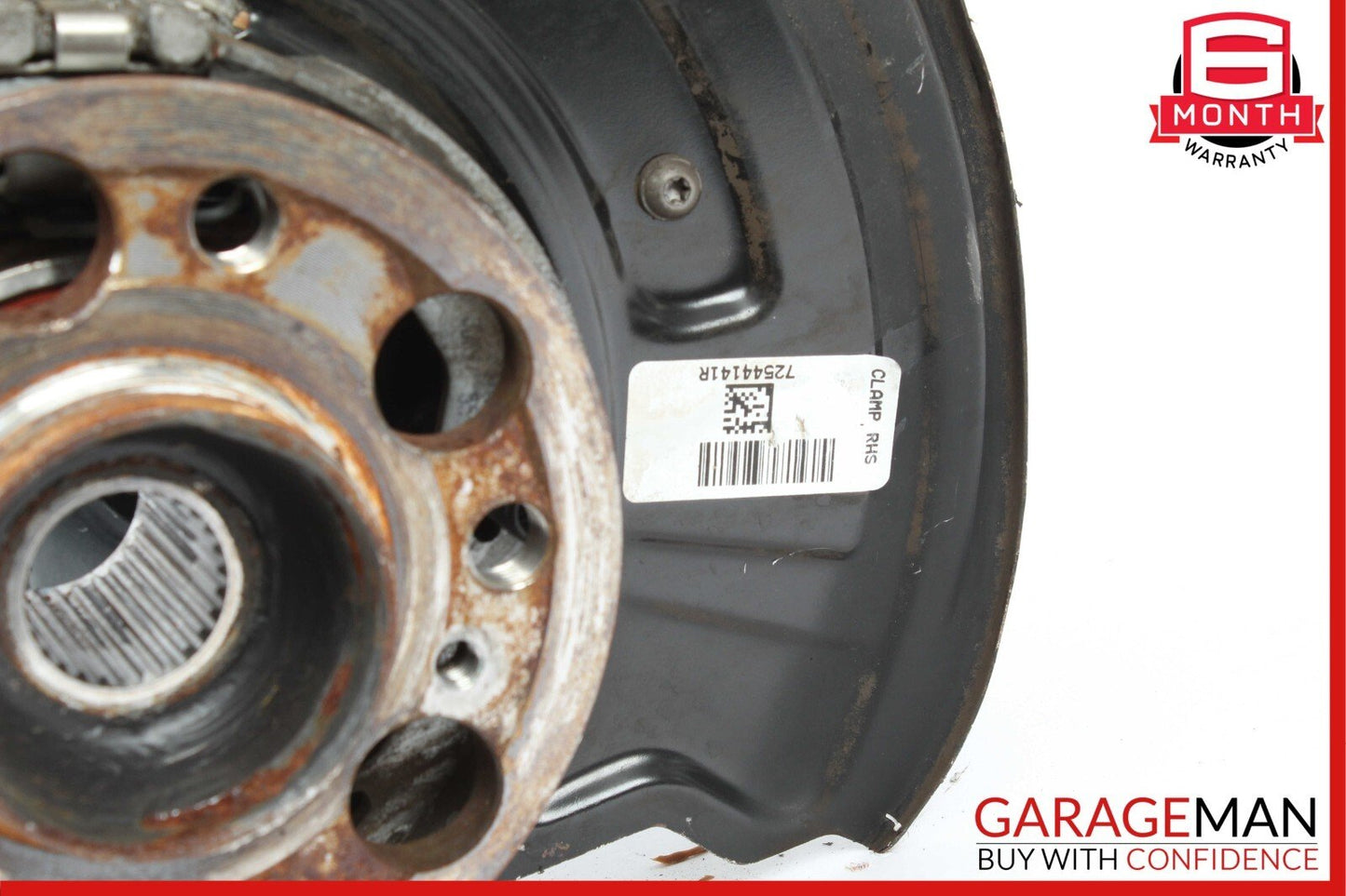 12-14 Mercedes W204 C250 Rear Right Side Spindle Knuckle Hub Bearing Assembly