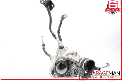 11-16 Mercedes GL450 S500 S550 Left Turbocharger Turbo Charger Manifold OEM