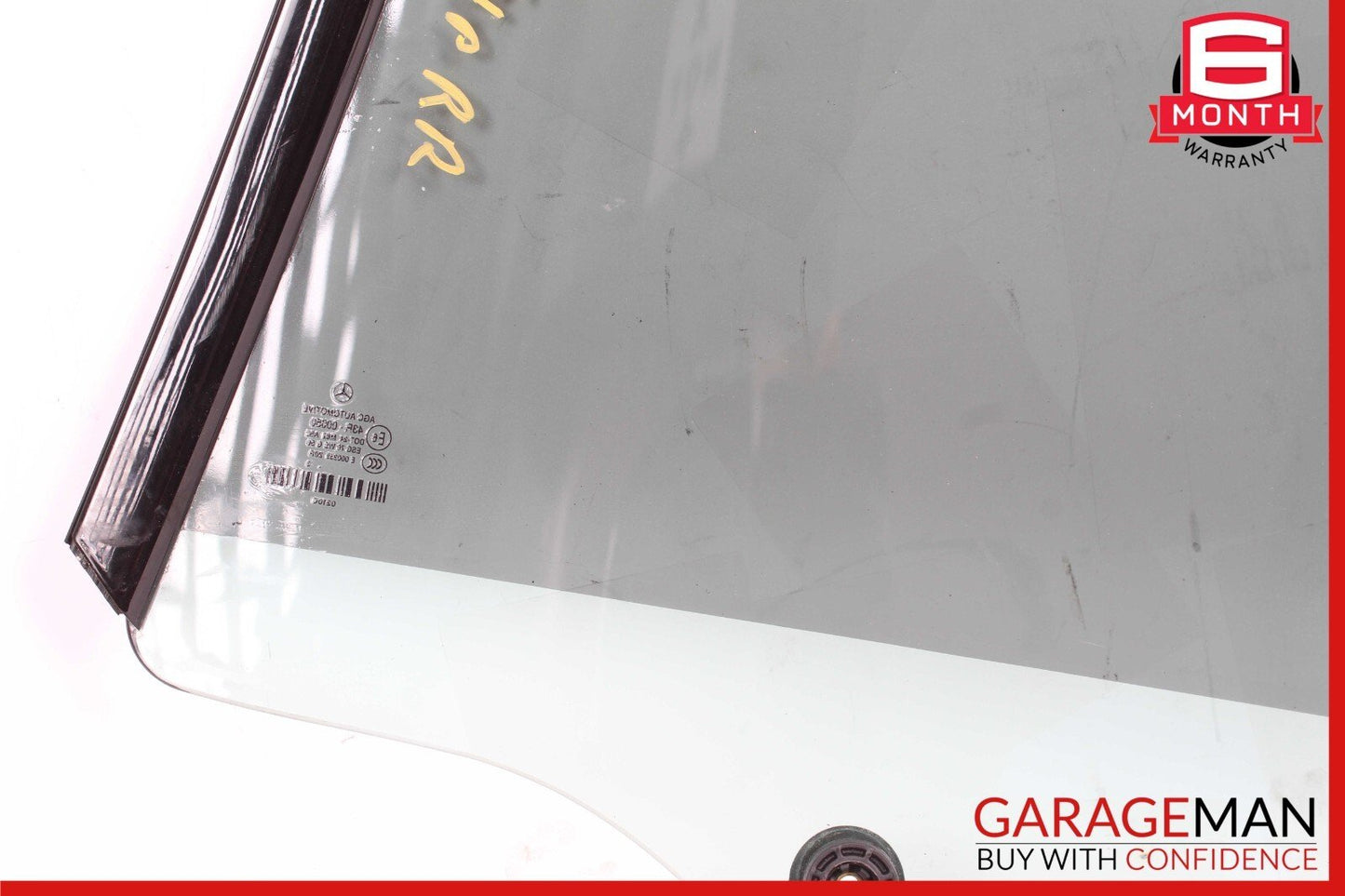 10-16 Mercedes W207 E350 Rear Right Passenger Side Quarter Window Glass Tinted