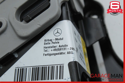 08-15 Mercedes W204 C350 GLK350 Right Side Lower Seat Airbag Air Bag Gray OEM