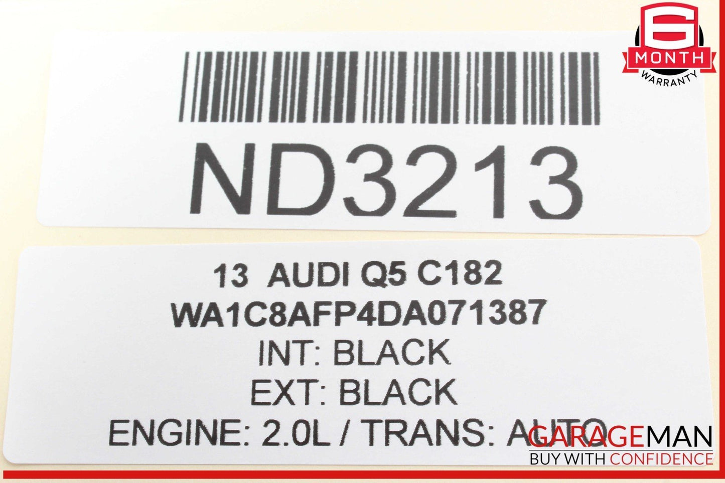 2009-2017 Audi Q5 Left Front Door Control Module 8K0959793R OEM
