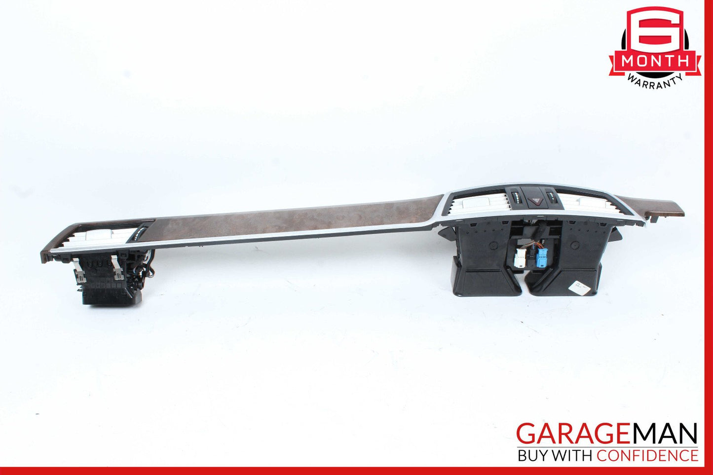 10-13 Mercedes W212 E350 Center Dashboard Dash Trim Molding Wood OEM