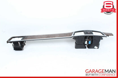 10-13 Mercedes W212 E350 Center Dashboard Dash Trim Molding Wood OEM
