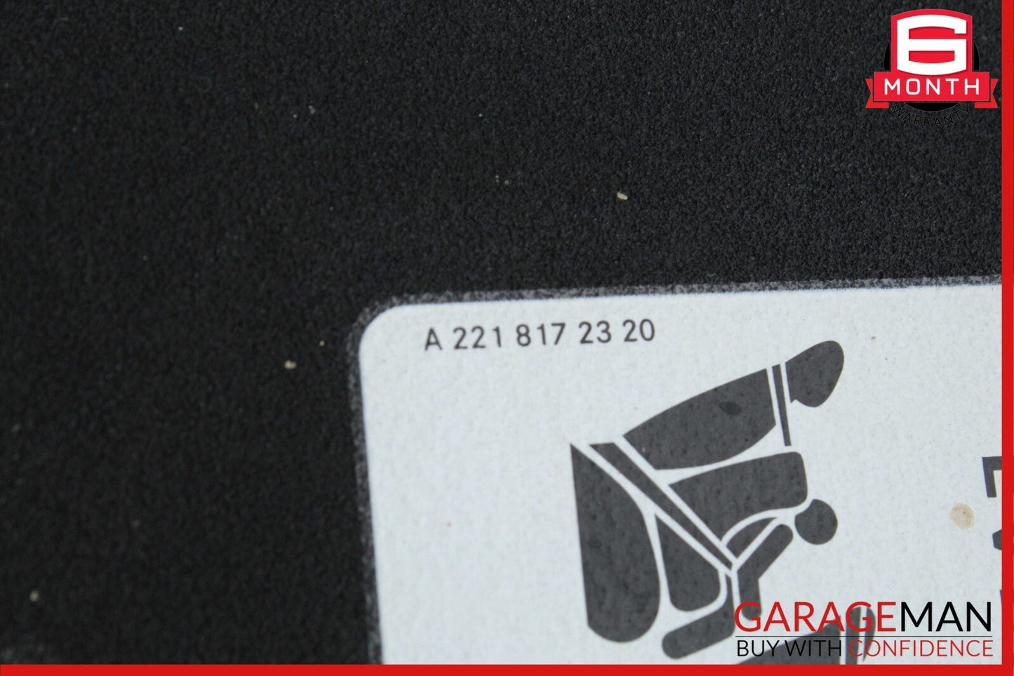 08-14 Mercedes W204 C300 C250 C280 Front Left Side Sun Visor Sunvisor Shade OEM