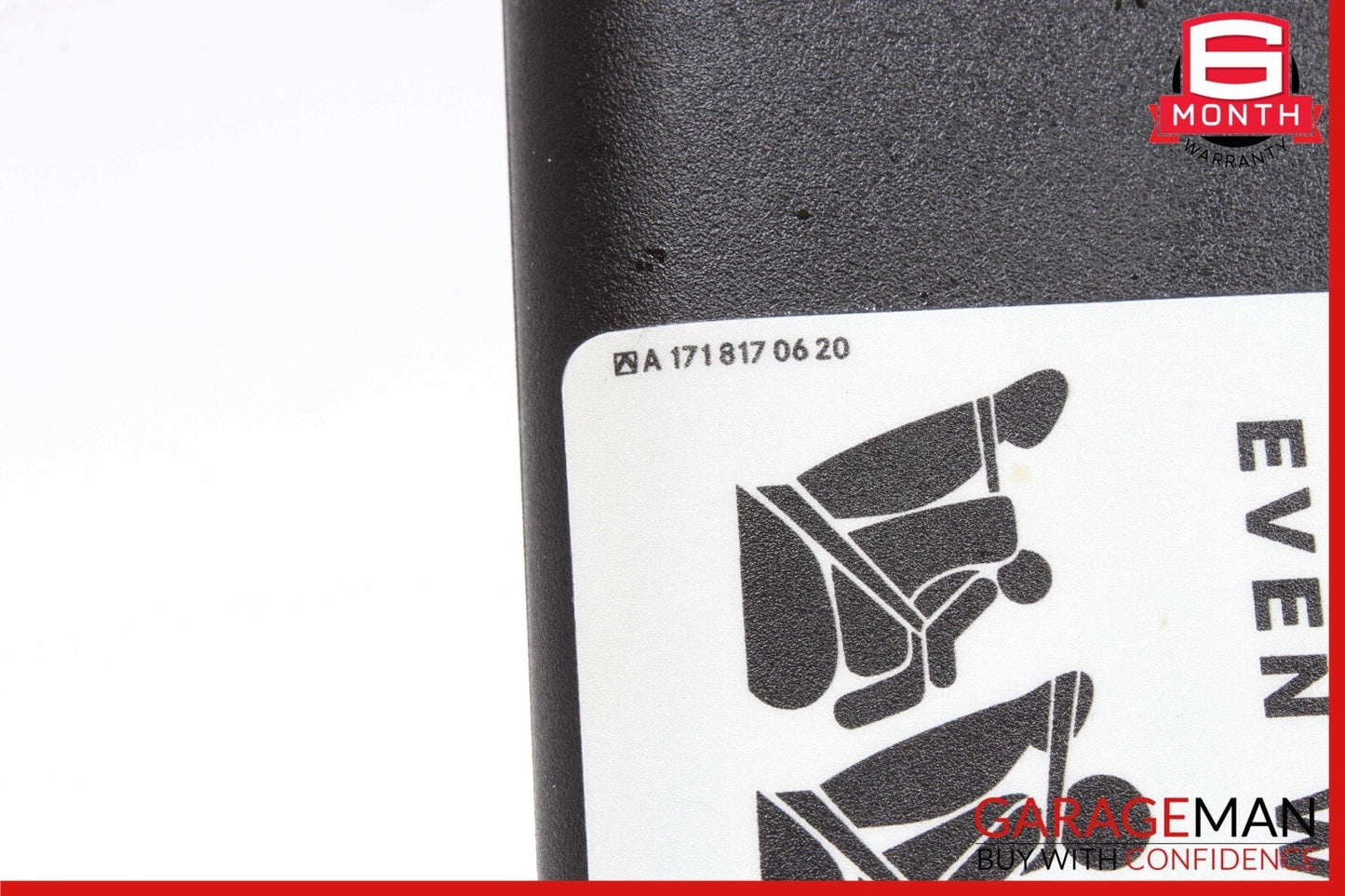 05-11 Mercedes R171 SLK300 Front Left Driver Sun Visor Sunvisor Shade Black OEM