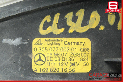 07-09 Mercedes X164 GL320 E350 CLK350 Front Right Side Foglight Fog Light Lamp