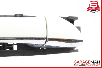 03-09 Mercedes W211 E350 Rear Right Passenger Side Exterior Door Handle White