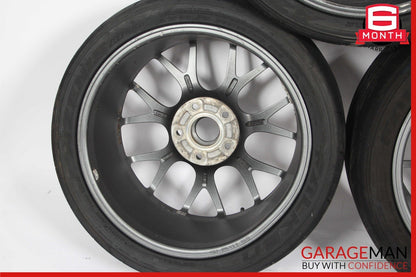 BBS Complete Staggered 10x8.5 R19 Front & Rear Wheel Tire Rim Set of 4 Pc Falken