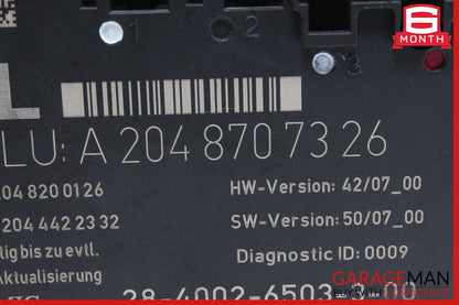 08-18 Mercedes W204 C300 C350 E400 E350 Front Left Side Door Control Module OEM