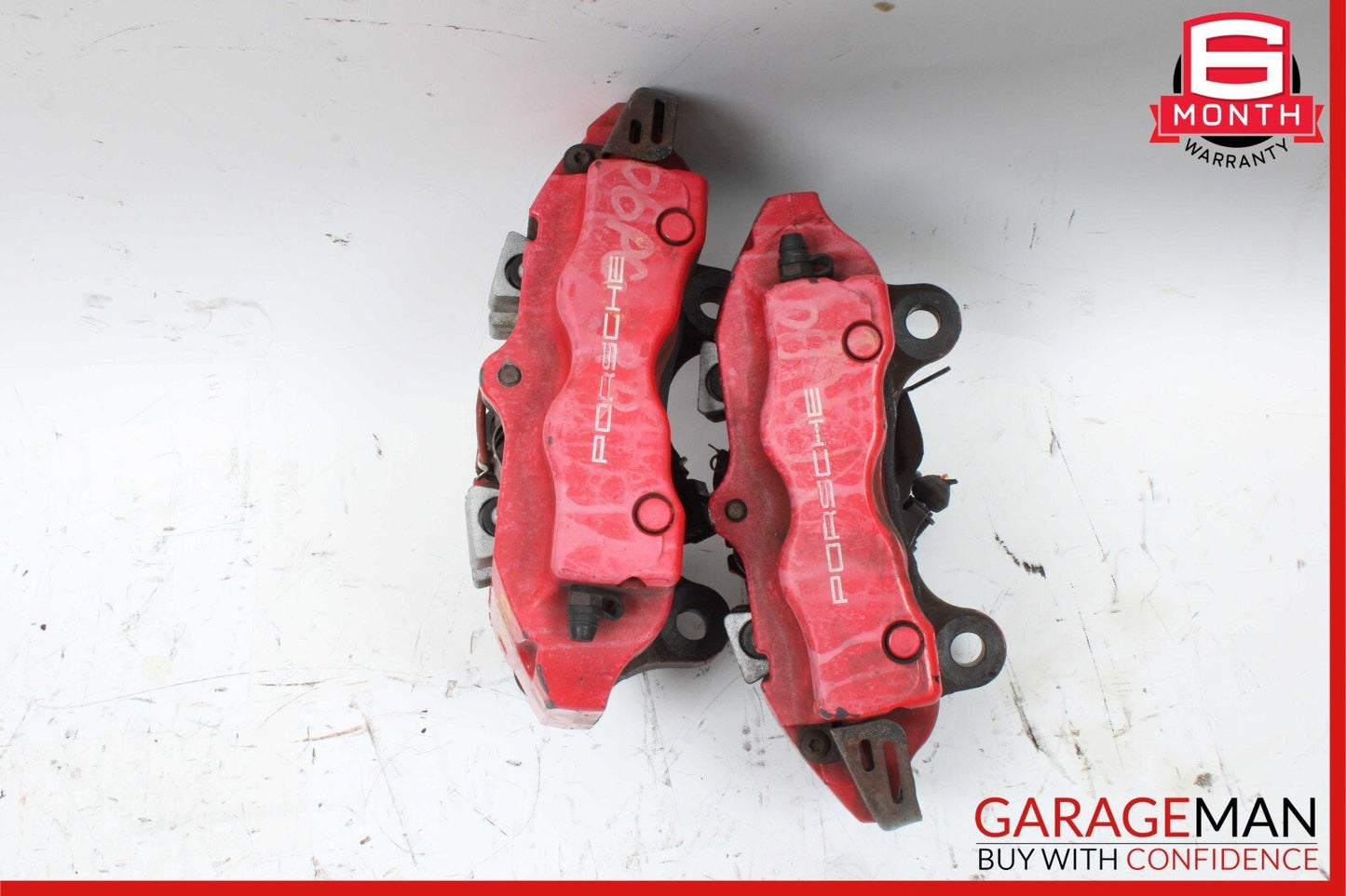 03-10 Porsche Cayenne Turbo Brembo Rear Brake Caliper Calipers Set of 2 Pc OEM