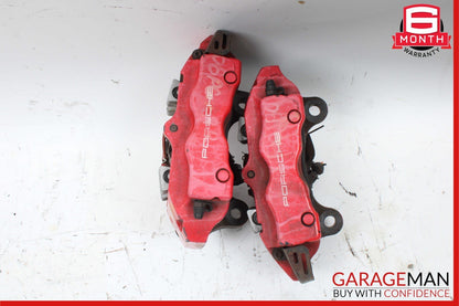 03-10 Porsche Cayenne Turbo Brembo Rear Brake Caliper Calipers Set of 2 Pc OEM