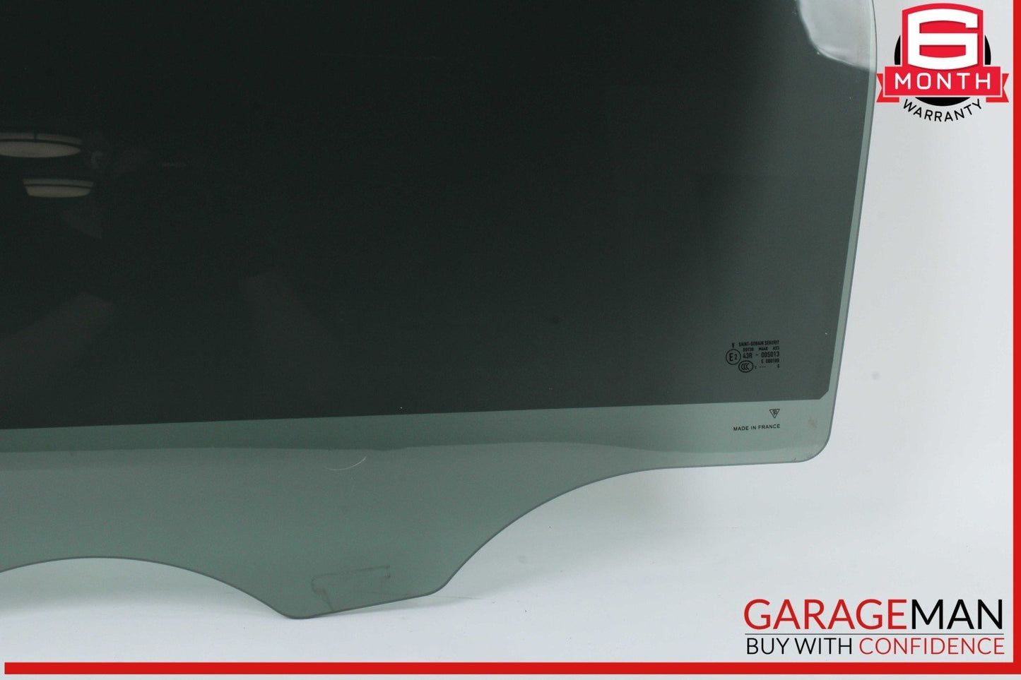 11-18 Porsche Cayenne 958 Rear Left Driver Side Door Window Glass OEM