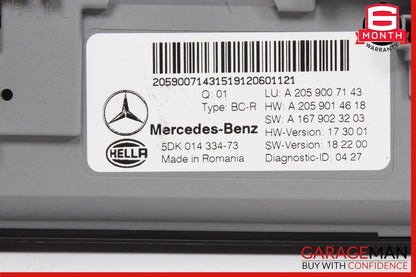19-21 Mercedes W205 C300 C63 AMG Rear Trunk SAM Signal Acquisition Module Unit
