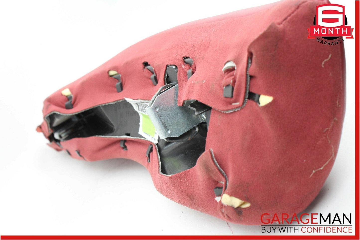 14-18 Maserati Quattroporte Rear Left Side Seat Bolster Cushion Pad Cover Red