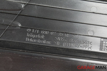 05-08 MERCEDES R171 SLK280 FRONT RIGHT PASSENGER DOOR STEP SILL SCUFF PLATE OEM