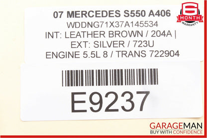 07-13 Mercedes W221 S550 CL63 AMG Front Left Driver Door Lock Latch Actuator OEM