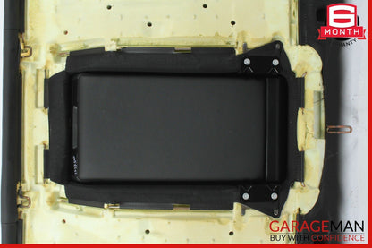 10-13 Mercedes W221 S550 Rear Back Top Upper Seat Cushion Assembly Anthracite
