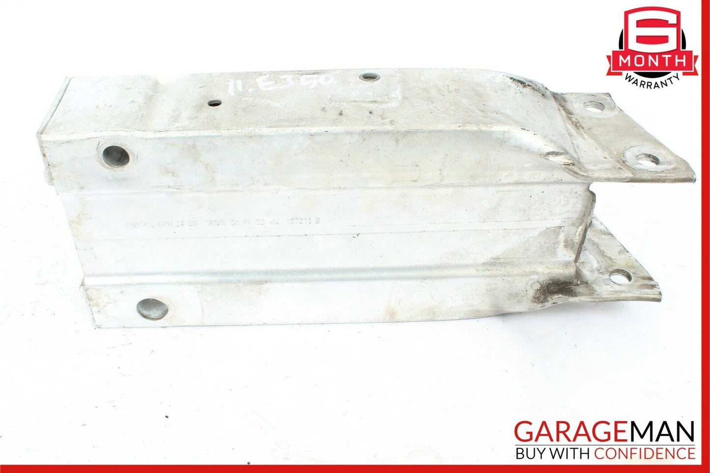 10-17 Mercedes W212 E350 Front Left Absorber Bumper Reinforcement Bracket OEM