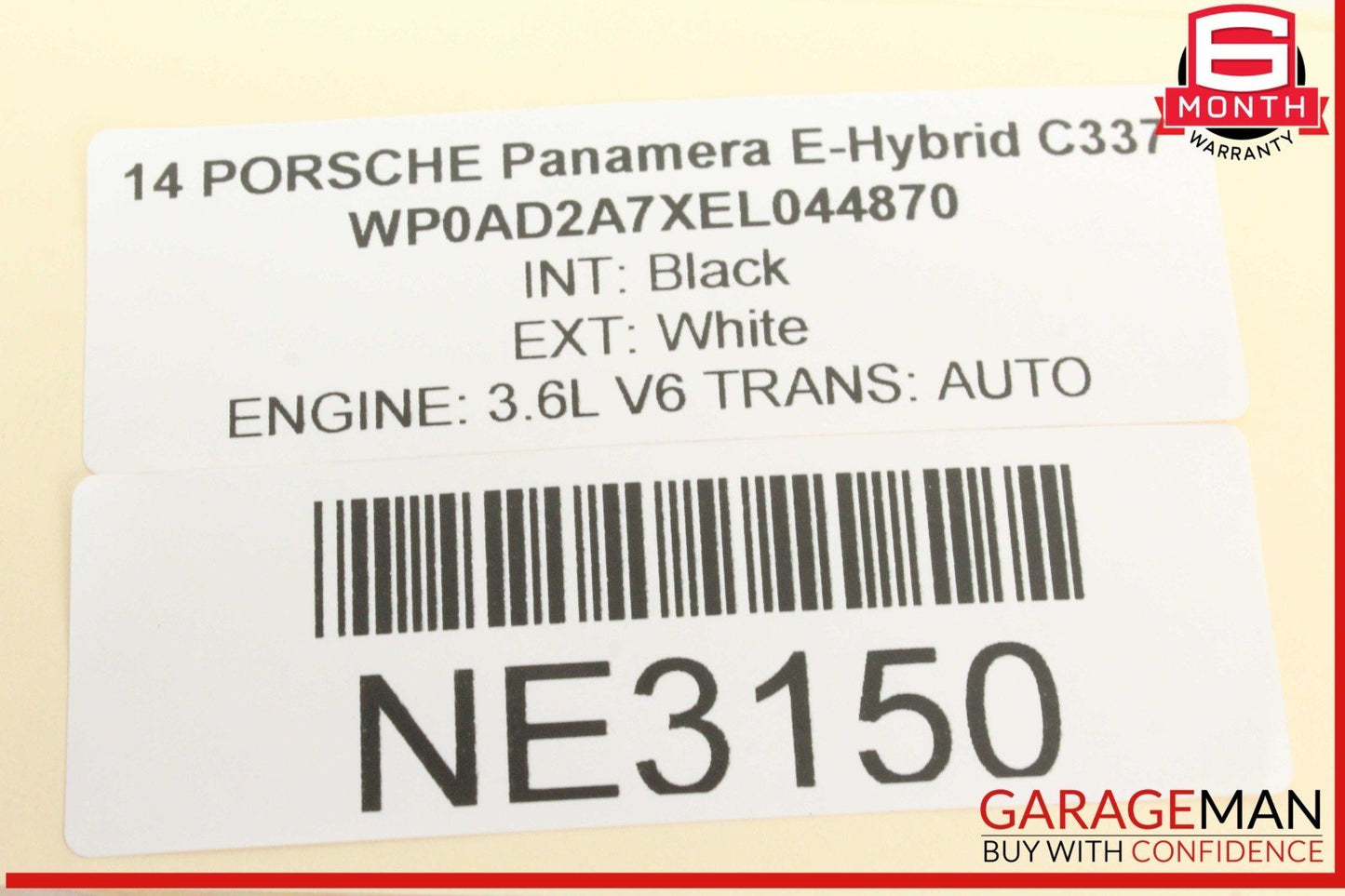 11-18 Porsche Panamera 970 E-Hybrid Rear Left or Right Side Door Control Module