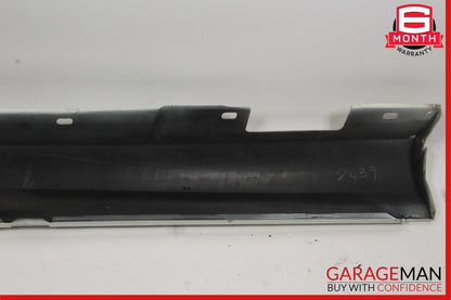 08-14 Mercedes W204 C250 AMG Sport Left Side Skirt Rocker Panel Calcite White