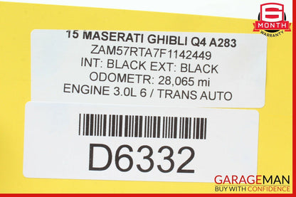 14-17 Maserati Ghibli Rear Left Driver Side Upper Tension Control Arm OEM