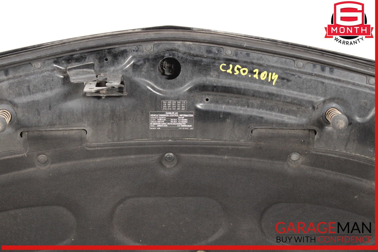12-14 Mercedes W204 C250 C350 Front Hood Bonnet Lid Cover Panel OEM