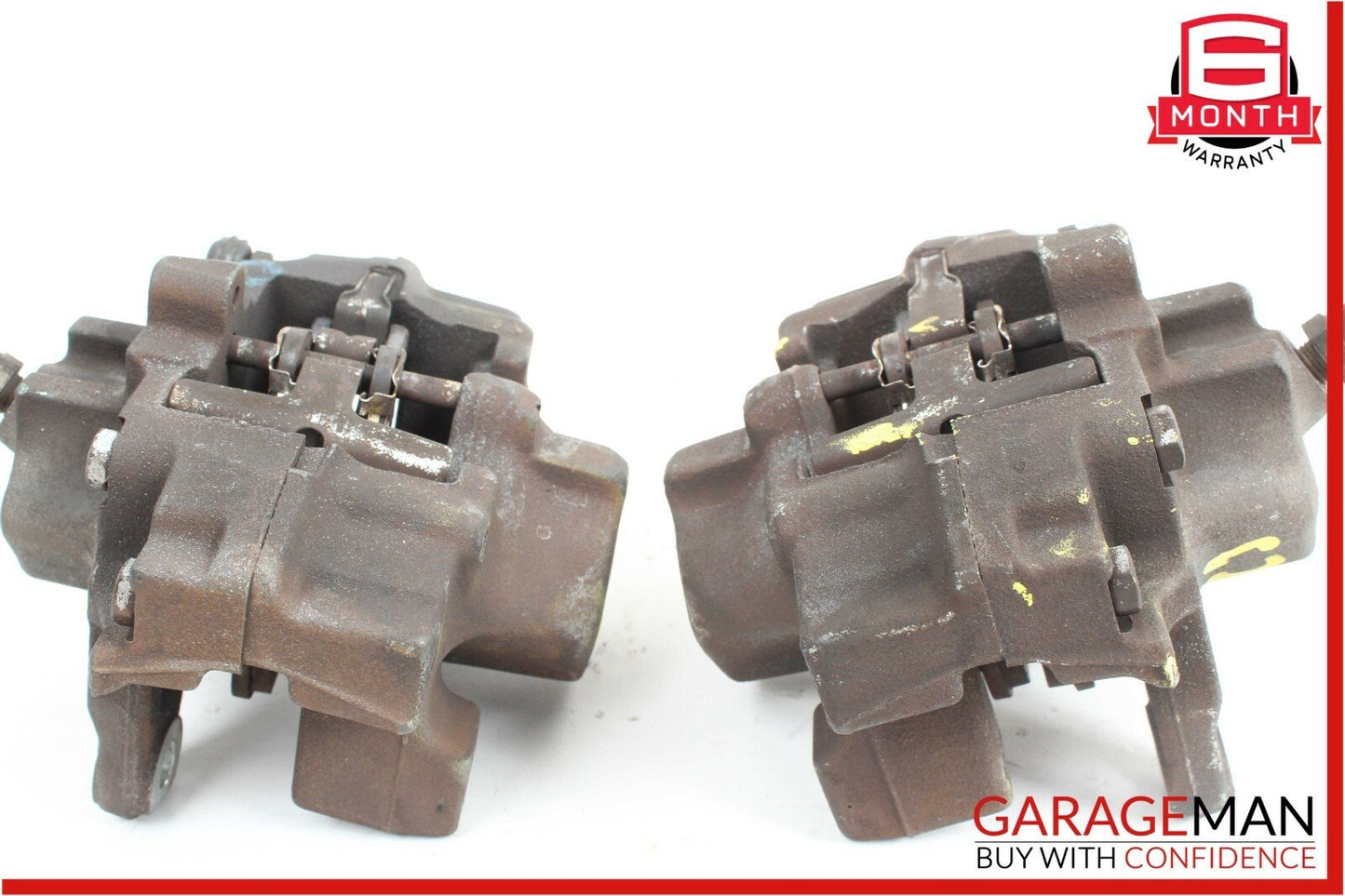 01-11 Mercedes C230 SLK300 Rear Left & Right Side Brake Caliper Calipers Set OEM