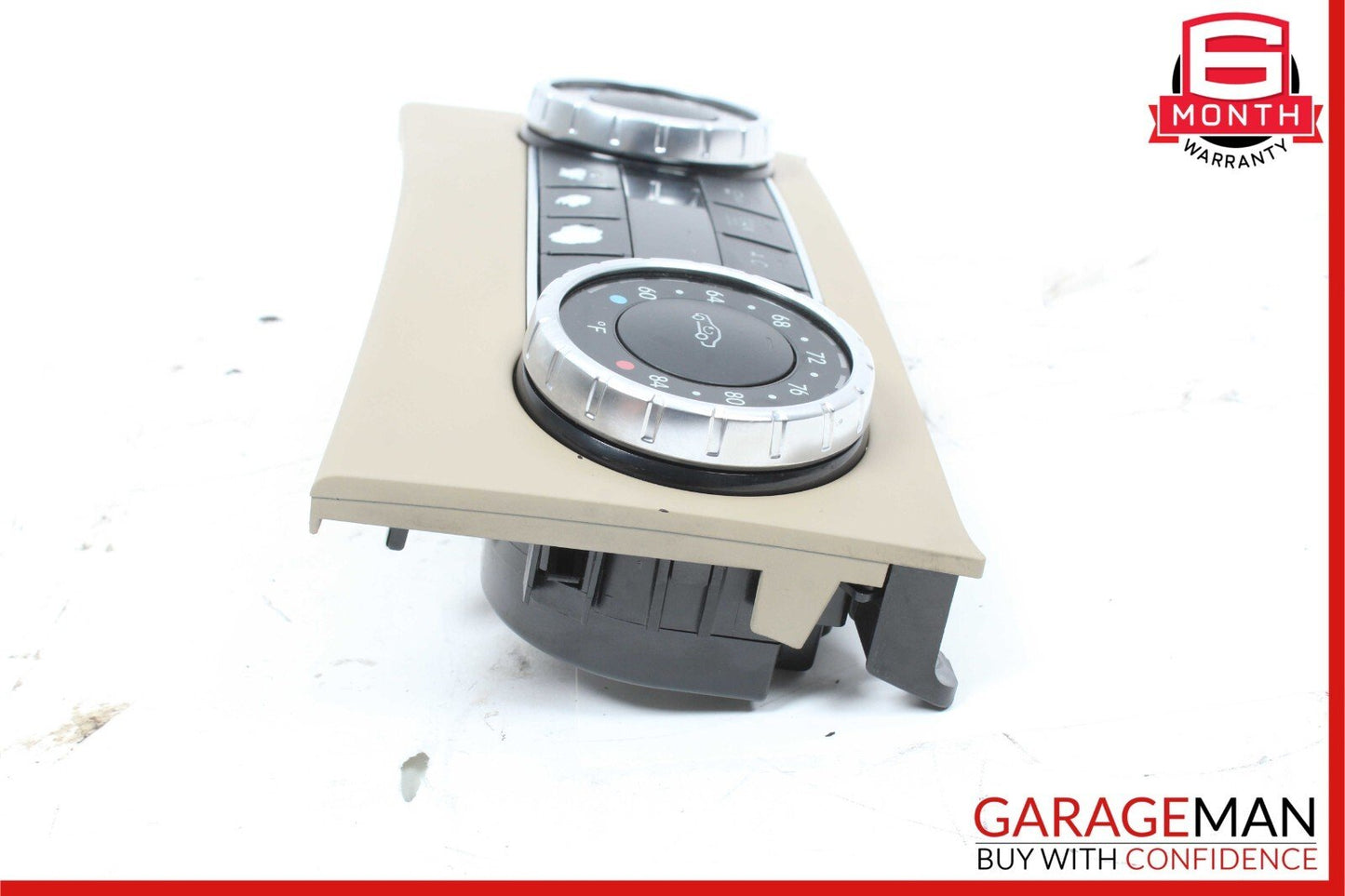 12-14 Mercedes W204 C250 AC A/C Heater Climate Temperature Control Switch Beige