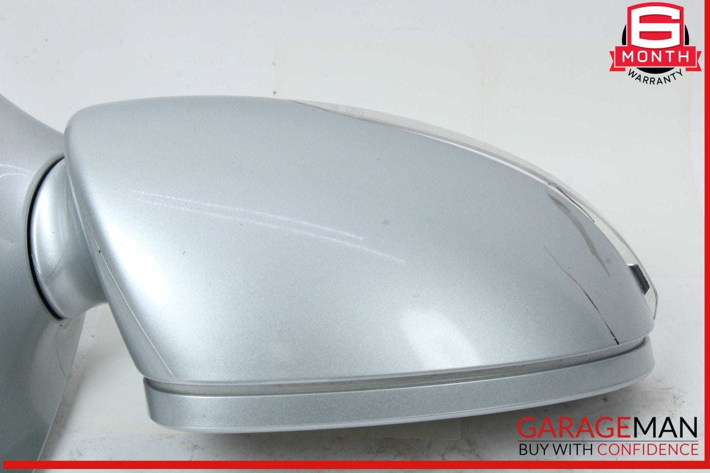 07-09 Mercedes W221 S550 S600 Front Right Side Door Rear View Mirror Silver OEM