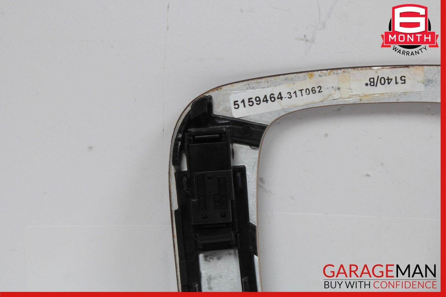 00-06 Mercedes W220 S500 S55 AMG Center Console Shifter Bezel Trim Wood OEM