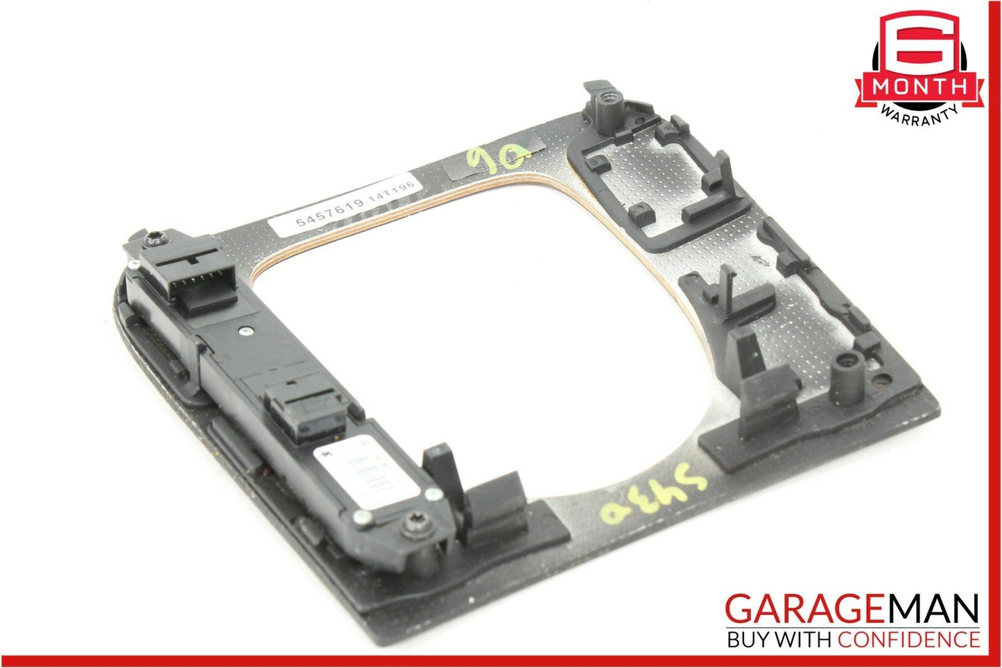 03-06 Mercedes W220 S430 S500 Center Console Shifter Bezel Trim Wood OEM