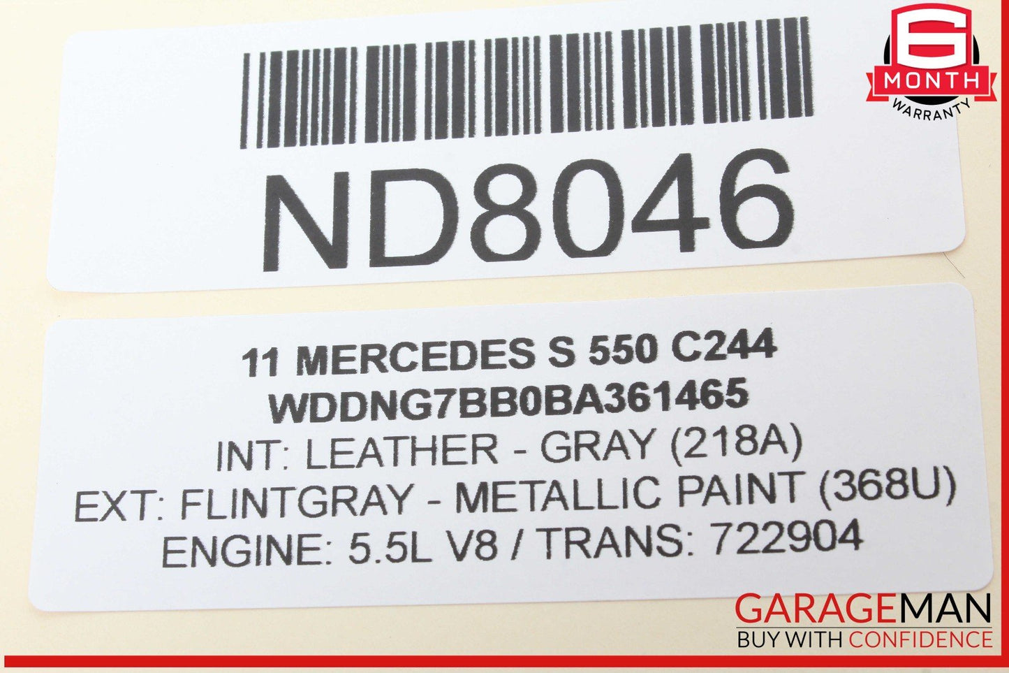 07-13 Mercedes W221 S550 Rear Right Seat Belt Seatbelt Retractor OEM