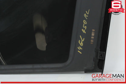 13-19 Mercedes X166 GL450 GLS550 Rear Left Side Quarter Window Glass Trim Assy