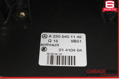 00-06 Mercedes W220 S430 Steering Column Control Switches Assembly Black OEM