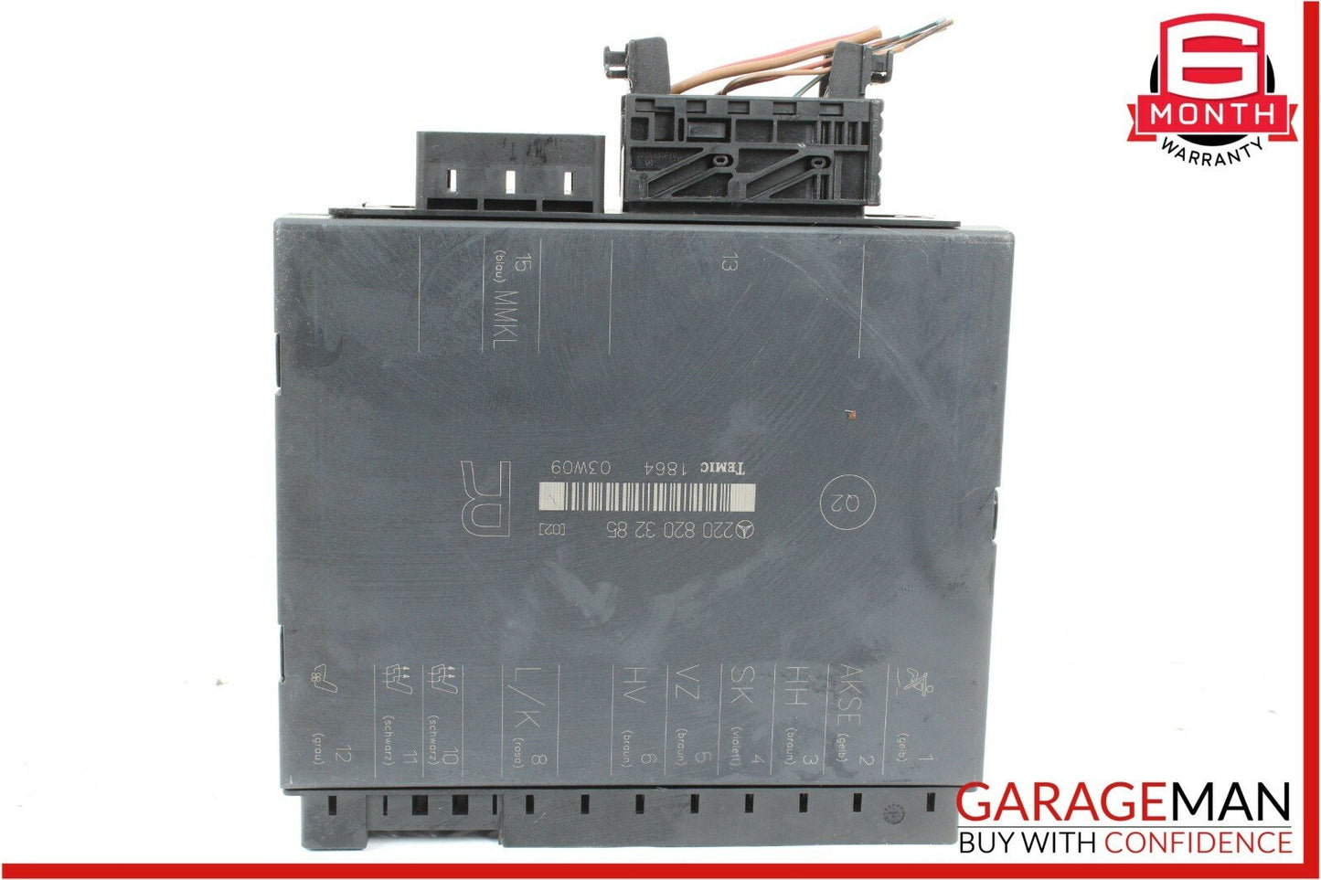 03-06 Mercedes W220 S500 S430 Front Right Side Seat Computer Control Module Unit