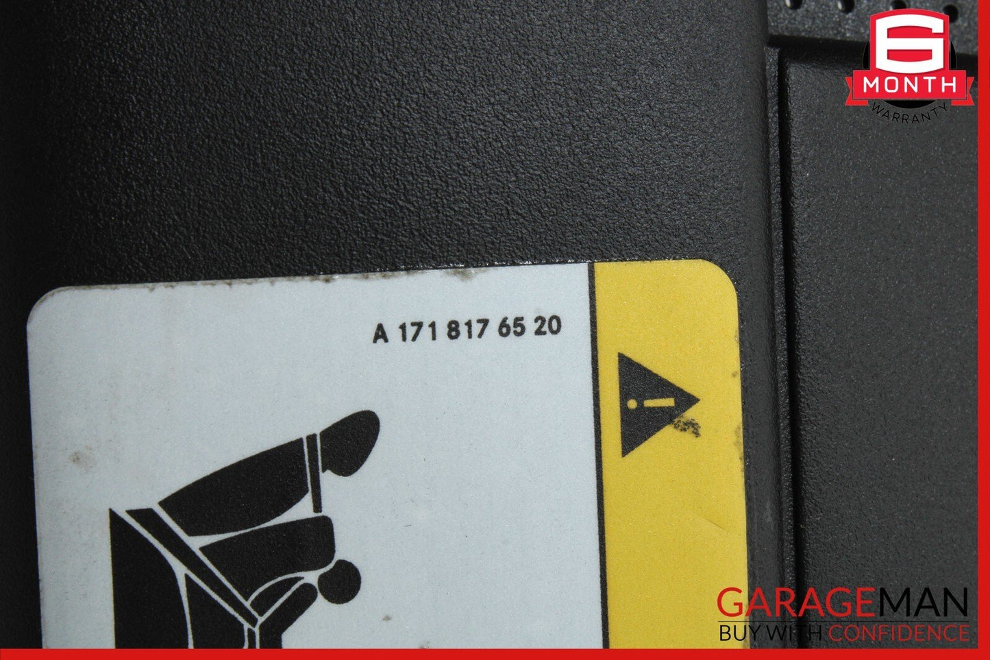 12-20 Mercedes R172 SLK350 Front Right Side Sun Visor Shade Sunvisor Cover OEM