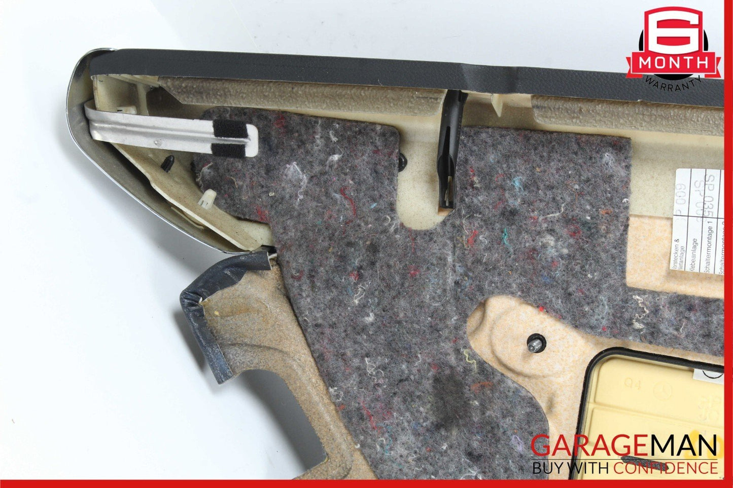 06-11 Mercedes W219 CLS550 CLS500 Rear Right Side Interior Door Panel Black OEM