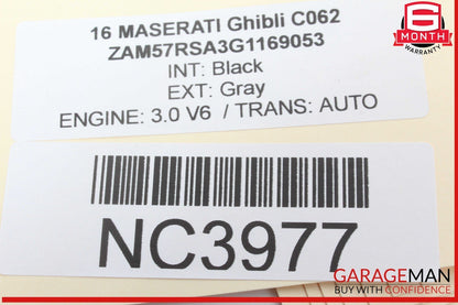 14-17 Maserati Ghibli Front Right / Rear Left & Right Window Regulator Switch