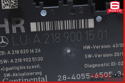 08-18 Mercedes W204 C300 E550 CLS63 Rear Right Side Door Control Module Unit