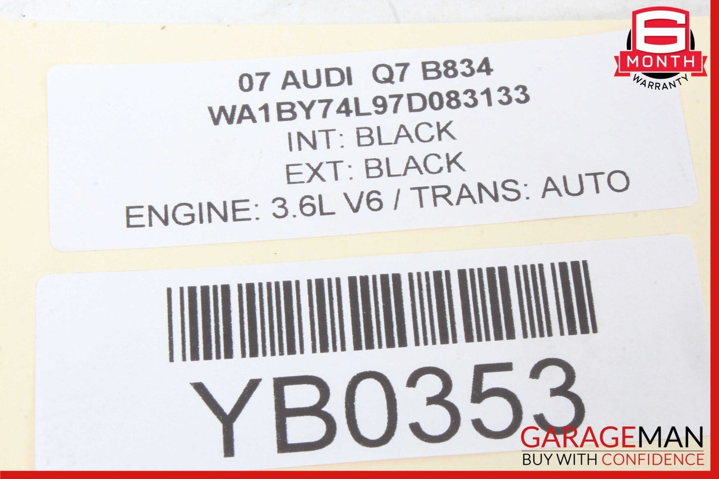 03-10 Audi Q7 Porsche Cayenne 957 Front Left or Right Upper Control Arm OEM