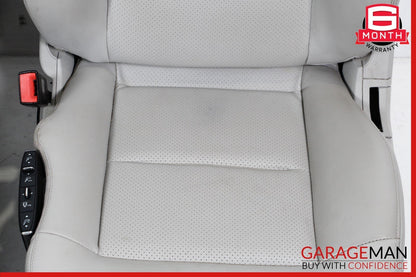10-13 Mercedes W212 E350 Front Complete Seats Cushion Cover Assembly Set OEM